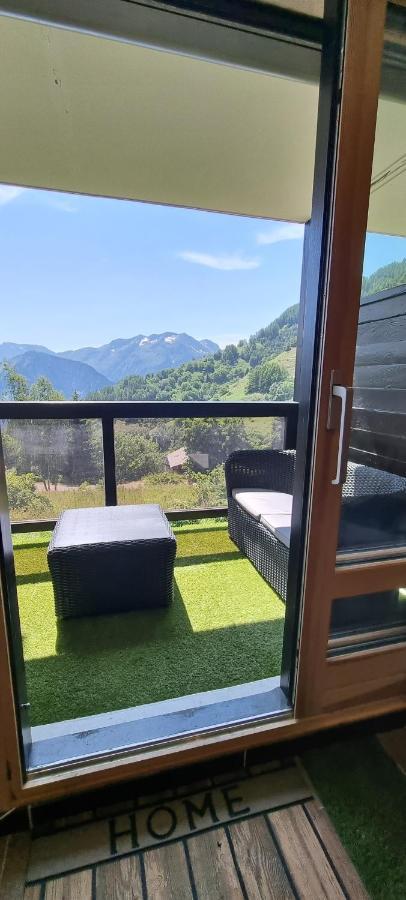Studio Uissan pour 5 personnes à côté des pistes Huez Exterior foto